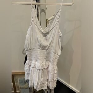 White DO+BE romper dress